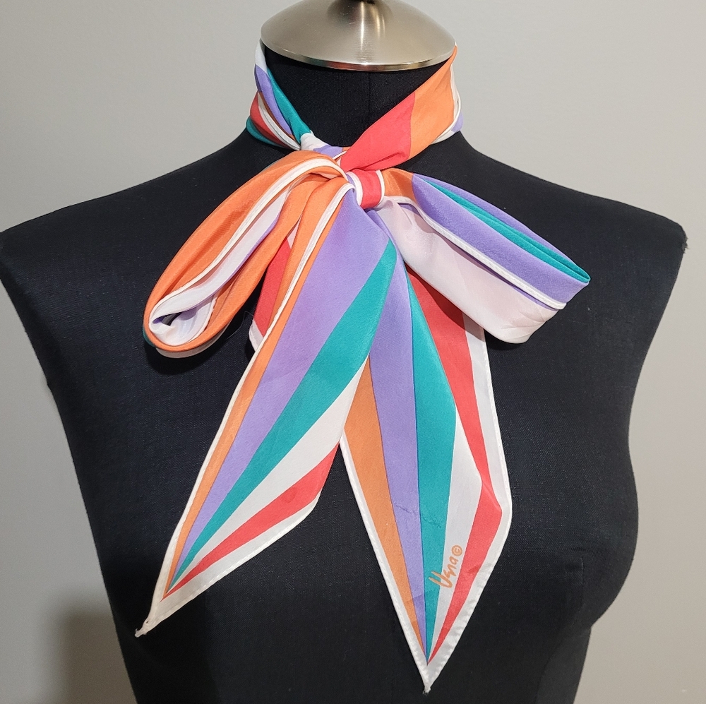 Colourblock Vintage Vera Neumann Scarf